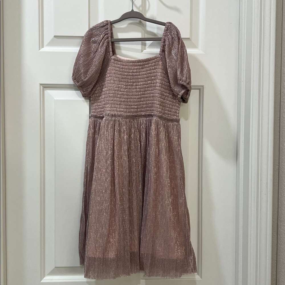 Crewcuts Shimmering Pink Dress